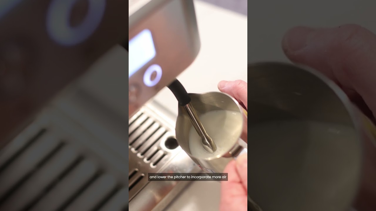 Steaming milk with the CASABREWS espresso machine is easier than you think!