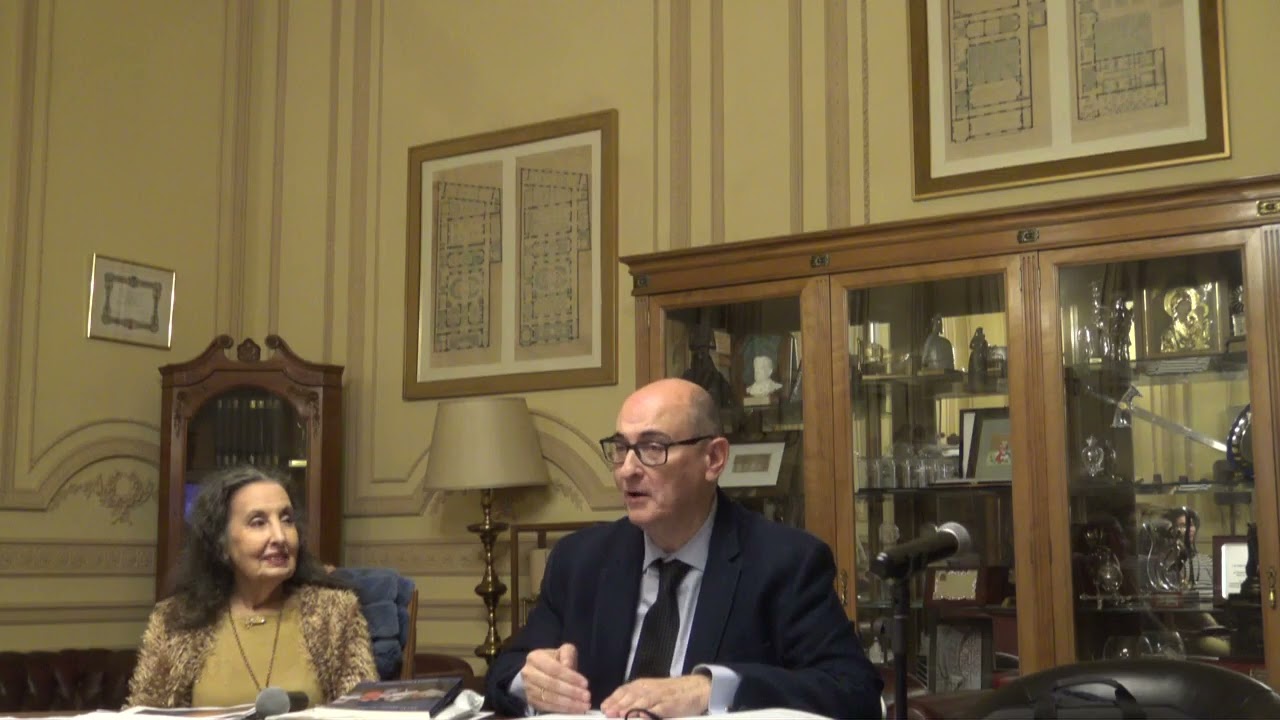 Manuel Lagos,en Encuentros de Teatro y Danza,que dirige Eugenia Montero, en el Real Casino de Madrid