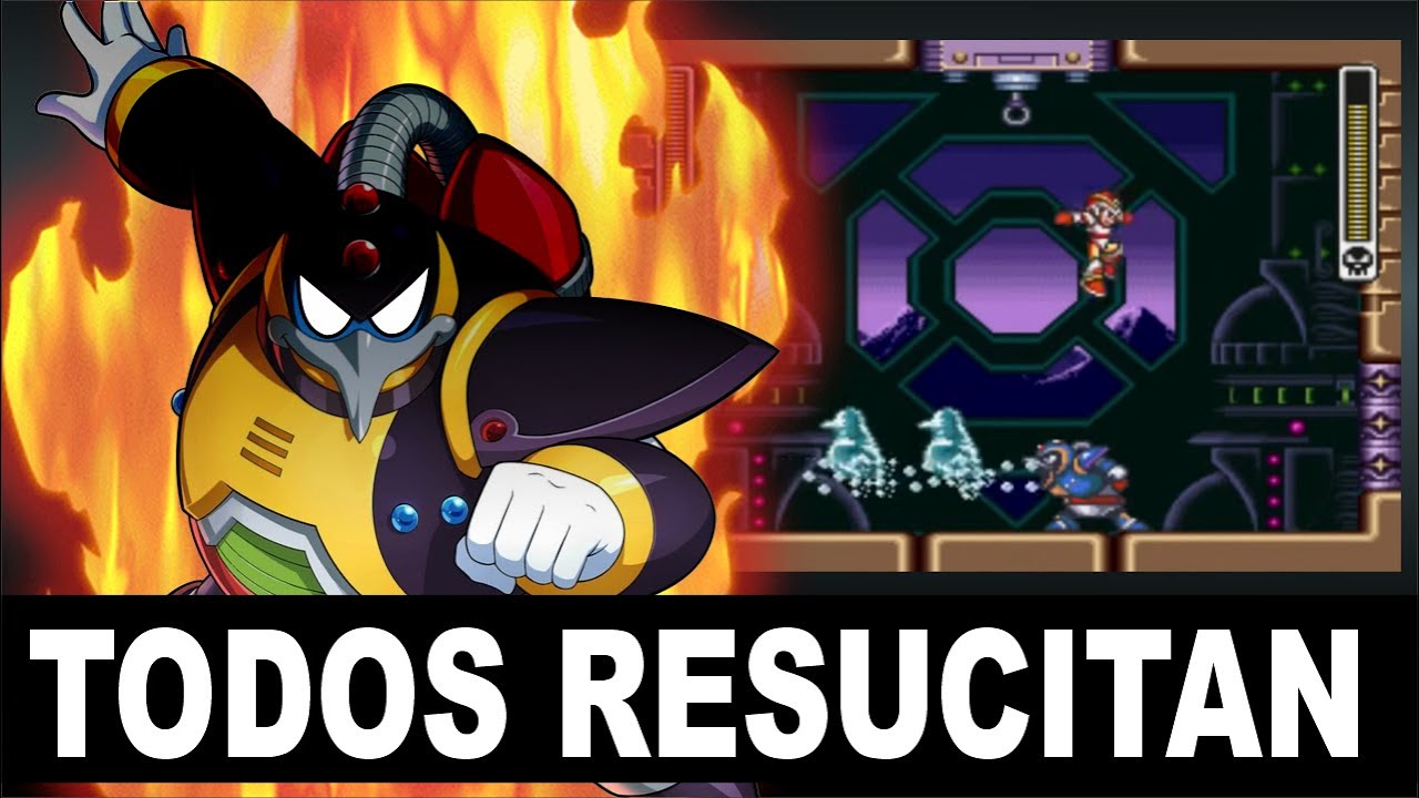 ¿Por qué los 8 Maverick Resucitan al FINAL de Cada Juego?Megaman X/ Videojuegos