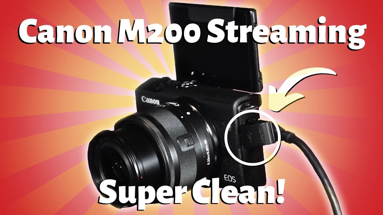 A PERFECT Camera For Live Streaming & YouTube - Canon M200 Camera!