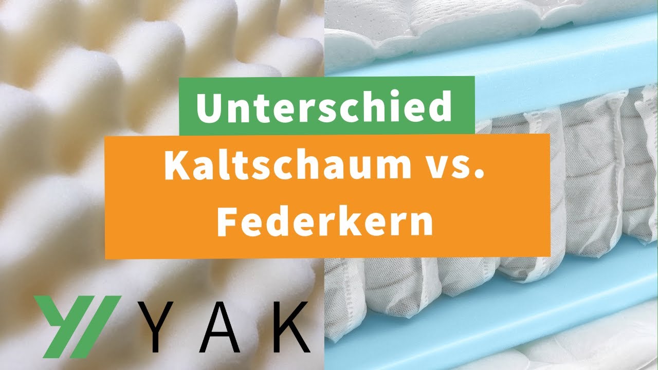 Kaltschaum oder Taschenfederkern? WAS IST BESSER 🤔