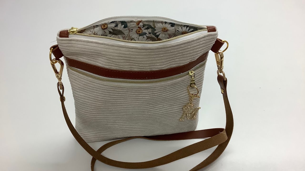 Coudre un sac à bandoulière 🌺couture Madalena et ⭐️