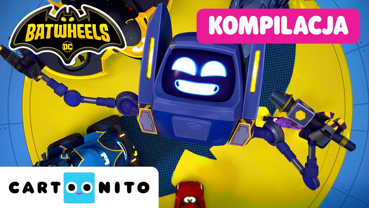 Kompilacja poznaj Moe | Batwheels | Kompilacja | Kreskówki dla dzieci | @CartoonitoPL