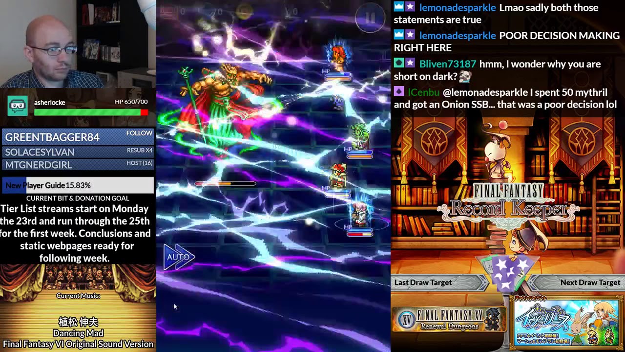 [FFRK] U++ CM Xande's Clone (FFIII)