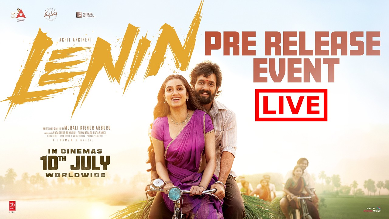 🔴LIVE: LENIN Grand Pre-Release Event | Akhil Akkineni | Bhagyashri Borse | Thaman | Filmyfocus.com
