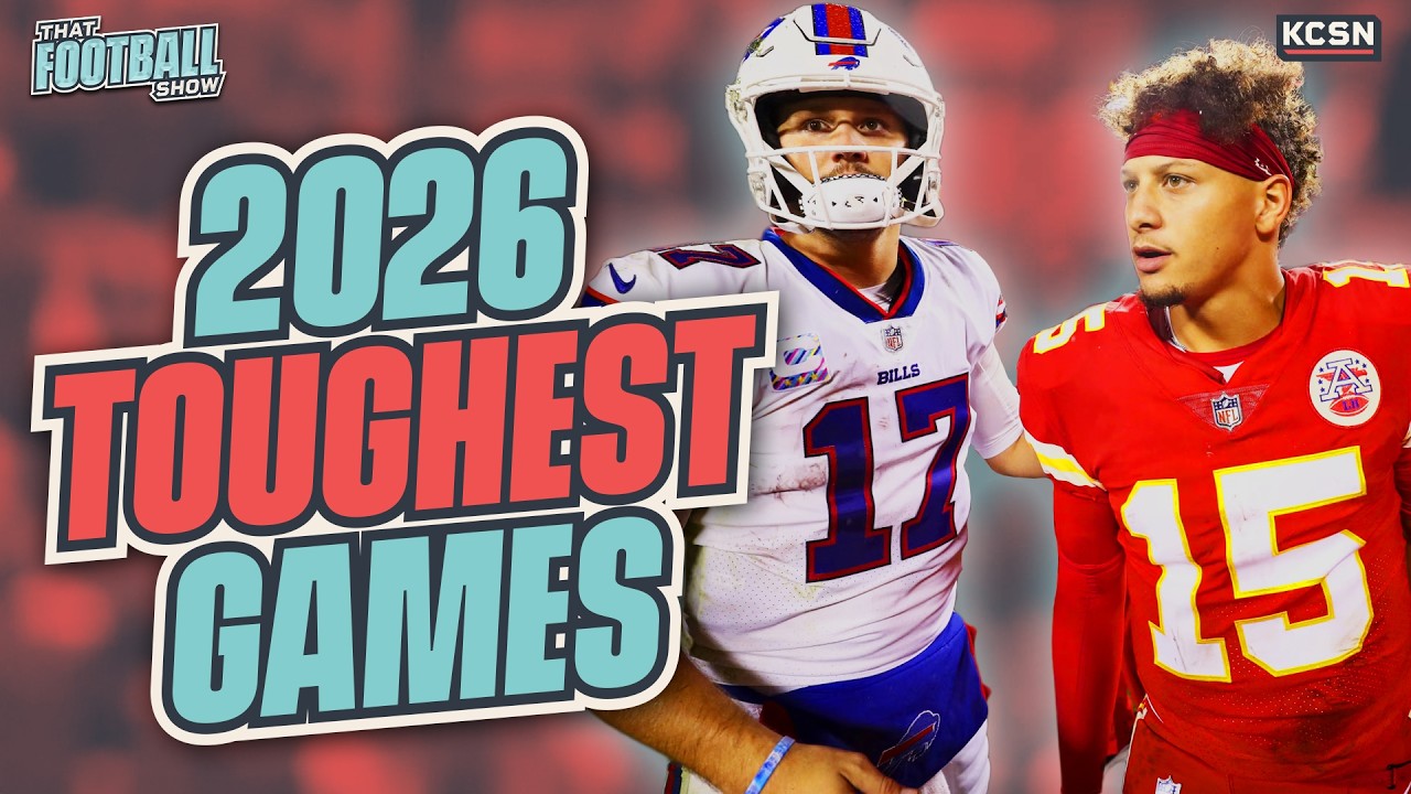 Рейтинг 5 самых сложных игр в расписании Chiefs на 2026 год.