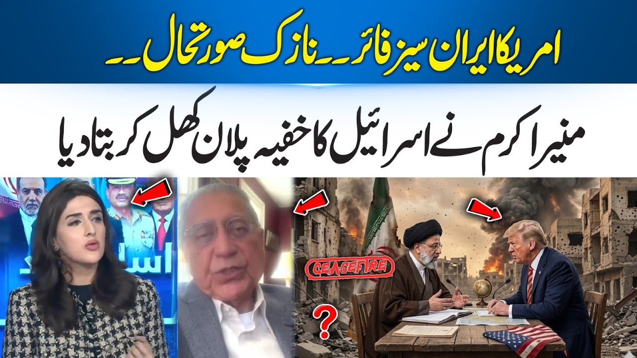 Munir Akram Reveals Israel&rsquo;s Secret Plan Amid Ceasefire Tensions | 365 Plus