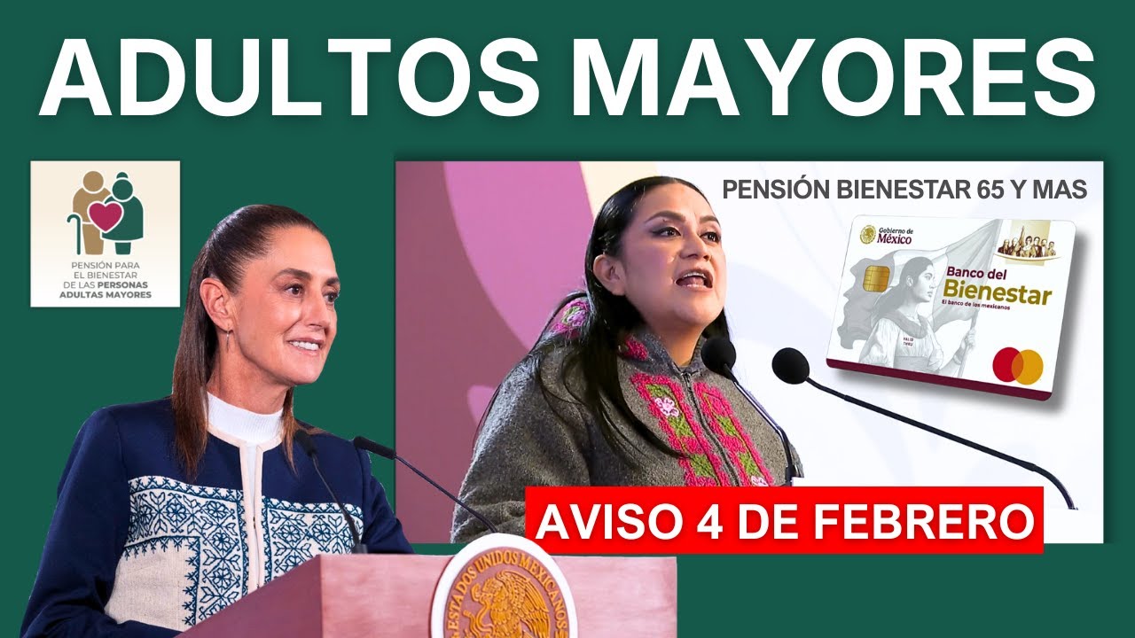 🔴 AVISOS Y PAGO PENSIÓN 🔴 ¡ATENCIÓN! 30 DE ENERO 2026