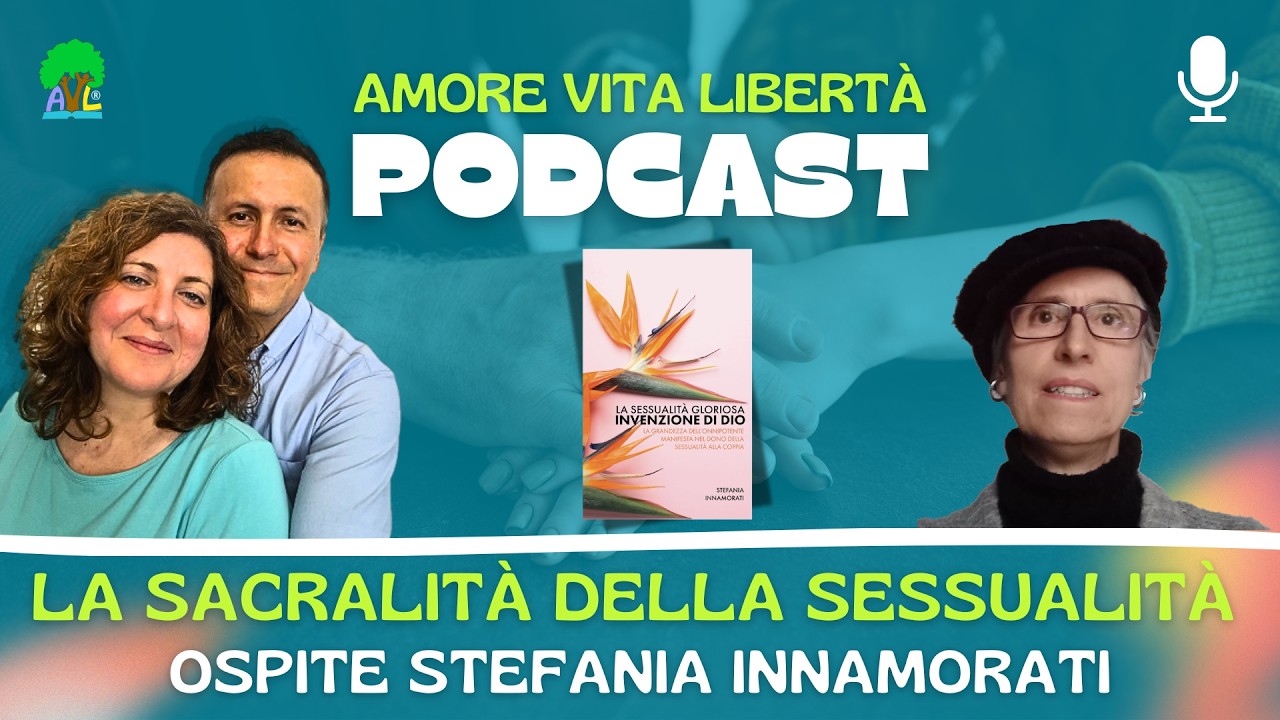 Intervista a Stefania Innamorati sul suo libro: 'La sessualità gloriosa invenzione di Dio'. PODCAST