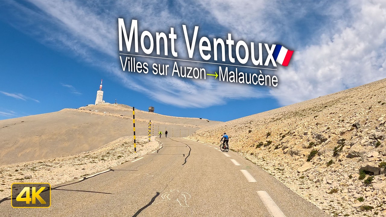 Mont Ventoux with Cyclists Everywhere 🇫🇷 | Epic Drive Villes sur Auzon to Malauc&egrave;ne | France
