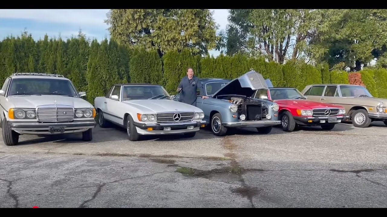 Kent's Mercedes Benz Collection For Sale: Time to Let Them Go