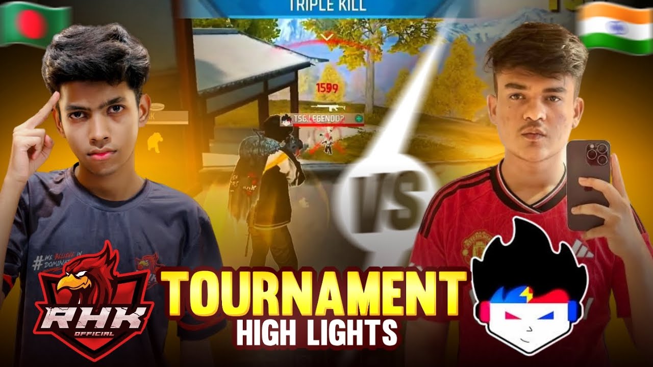 RHK 🇧🇩 VS TSG 🇮🇳 | FF TOURNAMENT HIGHLIGHTS | CPU ESPORTS