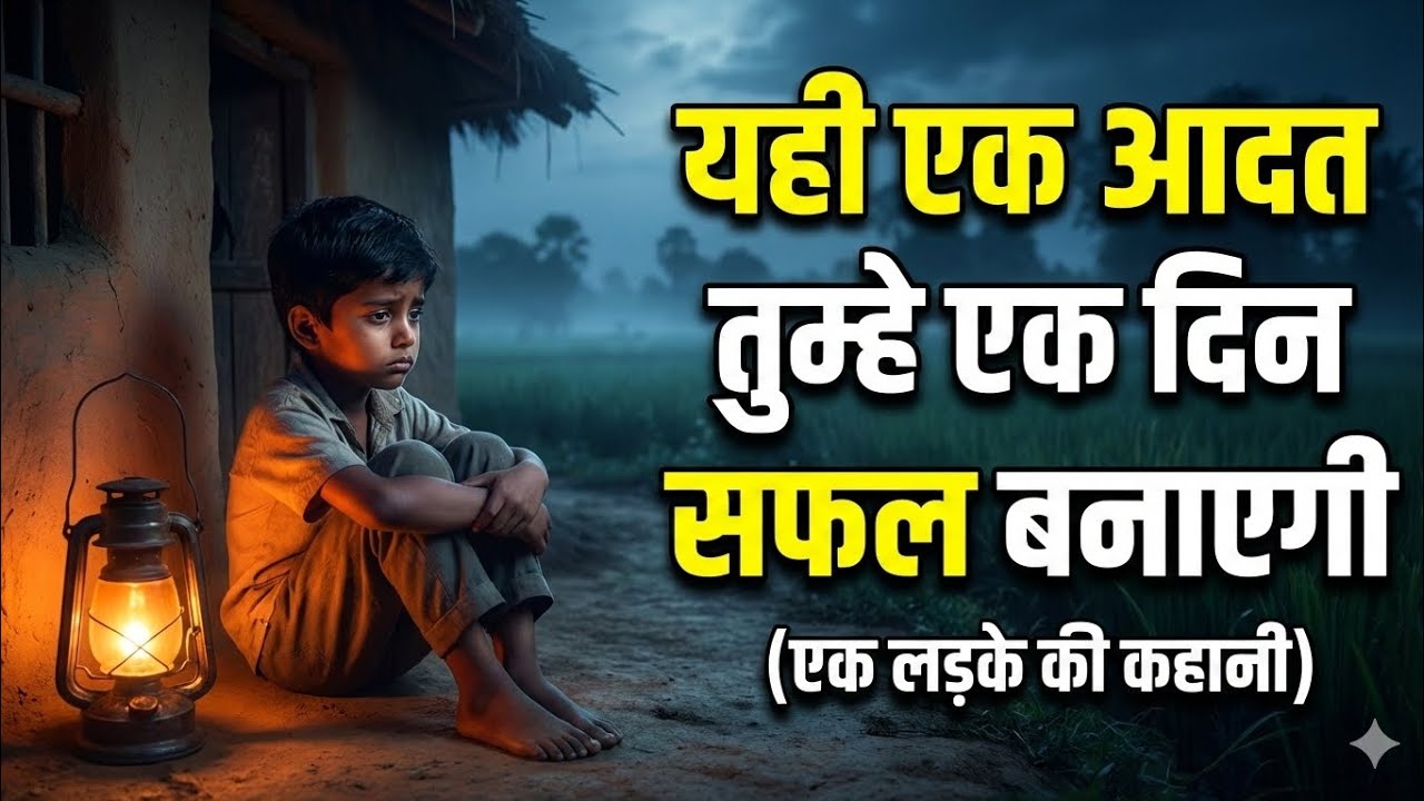यही एक आदत तुम्हें एक दिन सफल बनाएगी // Motivational Story // Hindi Kahaniya