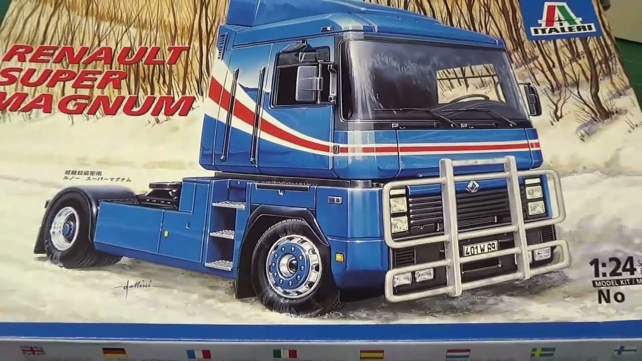Italeri Renault AE500 Magnum Build Series1 of ...