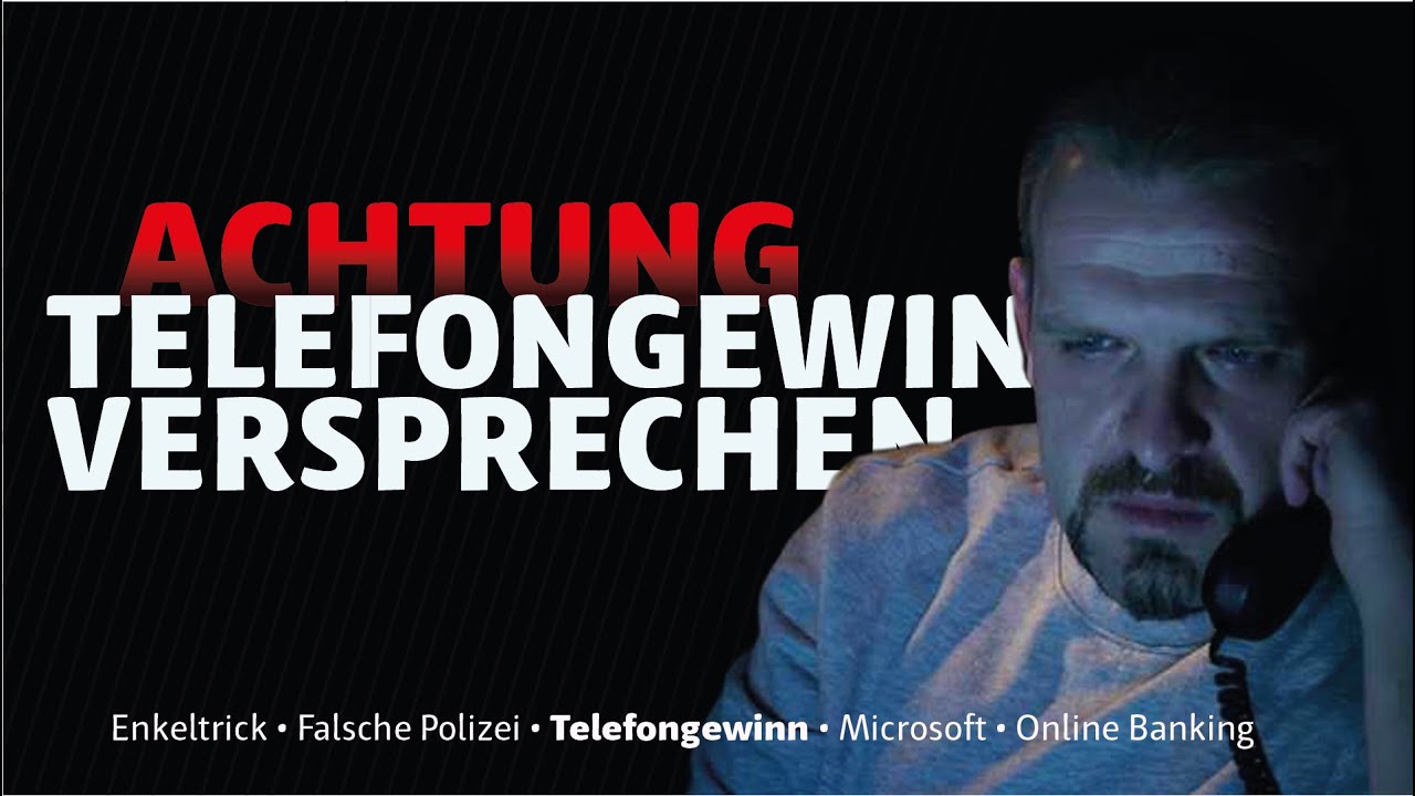Achtung Betrug! – Gewinnversprechen am Telefon