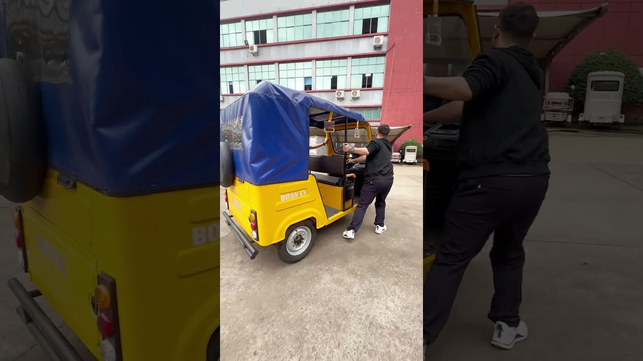 Bubushine tricycle: Durable and dependable.