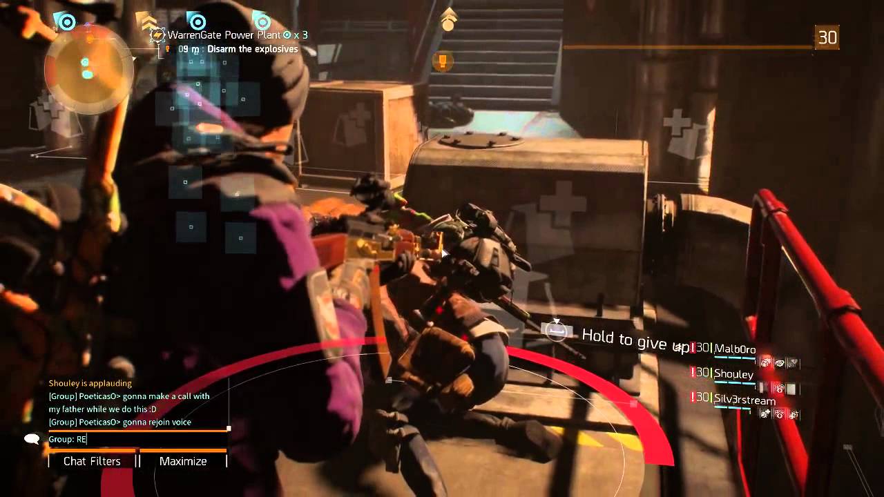 The Division ( Challenge Mode) WarrenGate Power Plant Quickscoping!