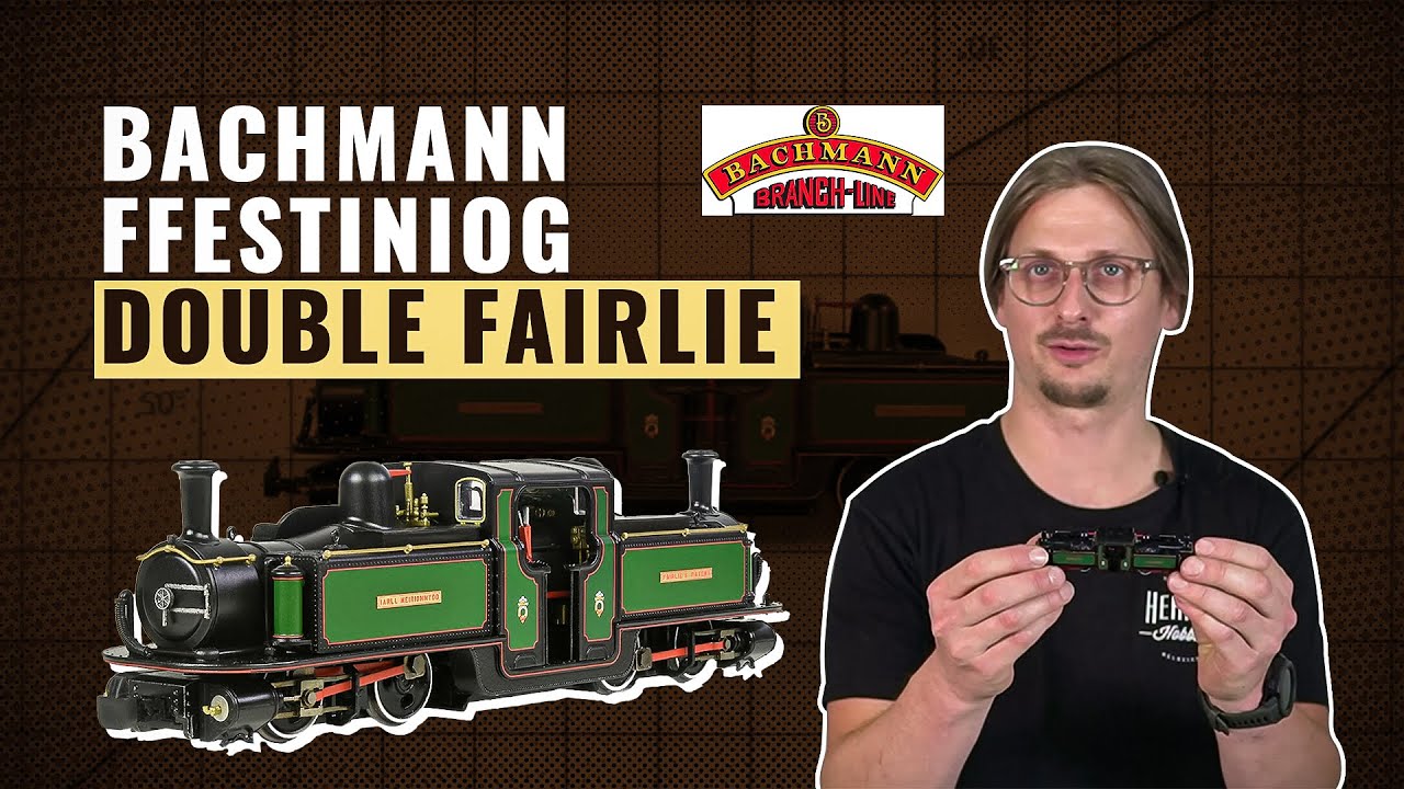 Bachmann | Ffestiniog Railway Double Fairlie Locomotives | Model Railway  #askHearns