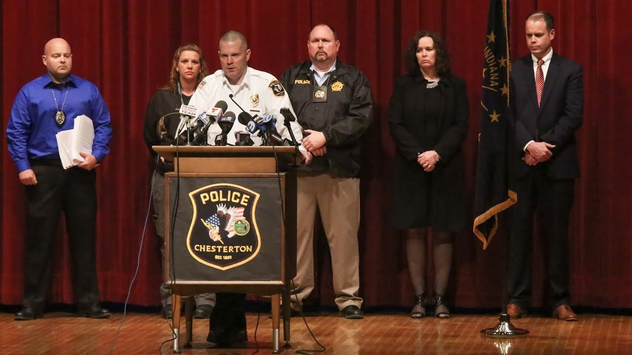 Chesterton PD Press Conference