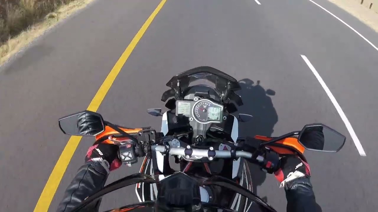 First Ride on a 2017 KTM  1090 Adventure R