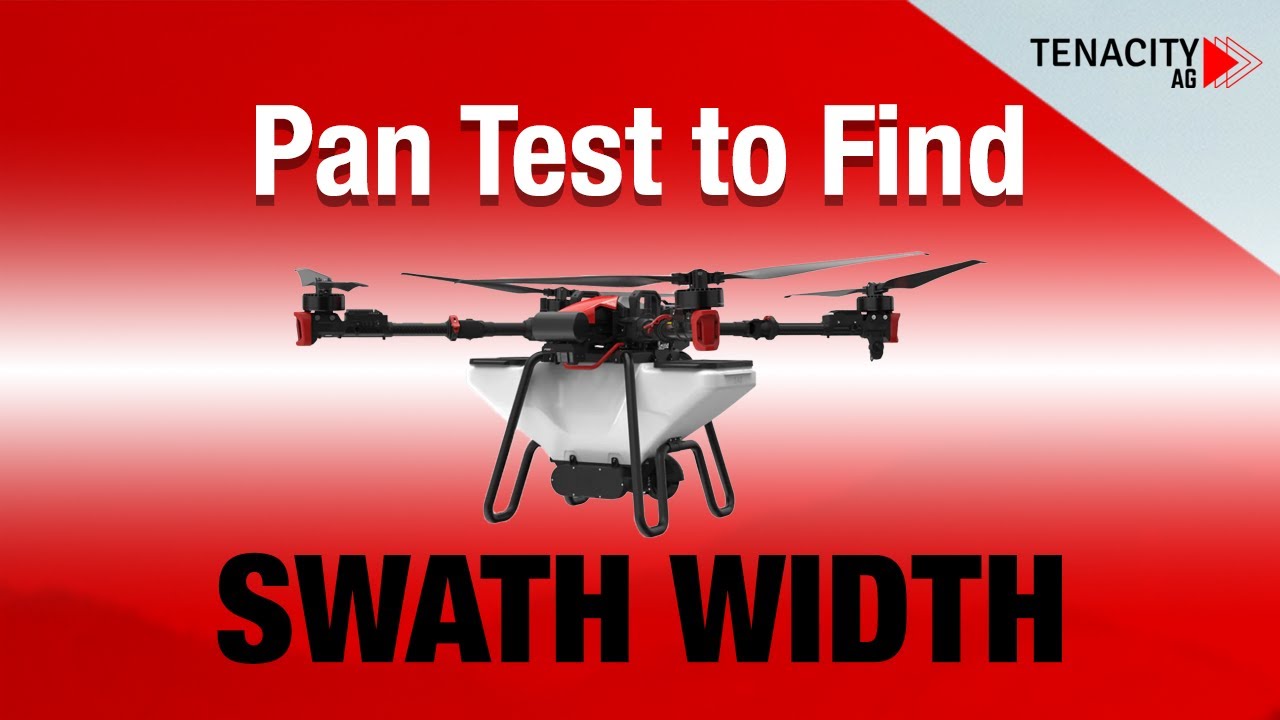 Pan Test with Spreader: Finding Swath Width