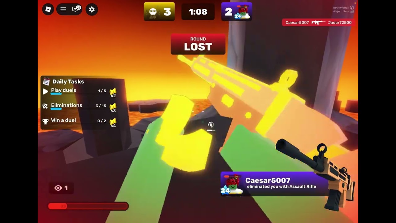 Onyx only assault rifle 