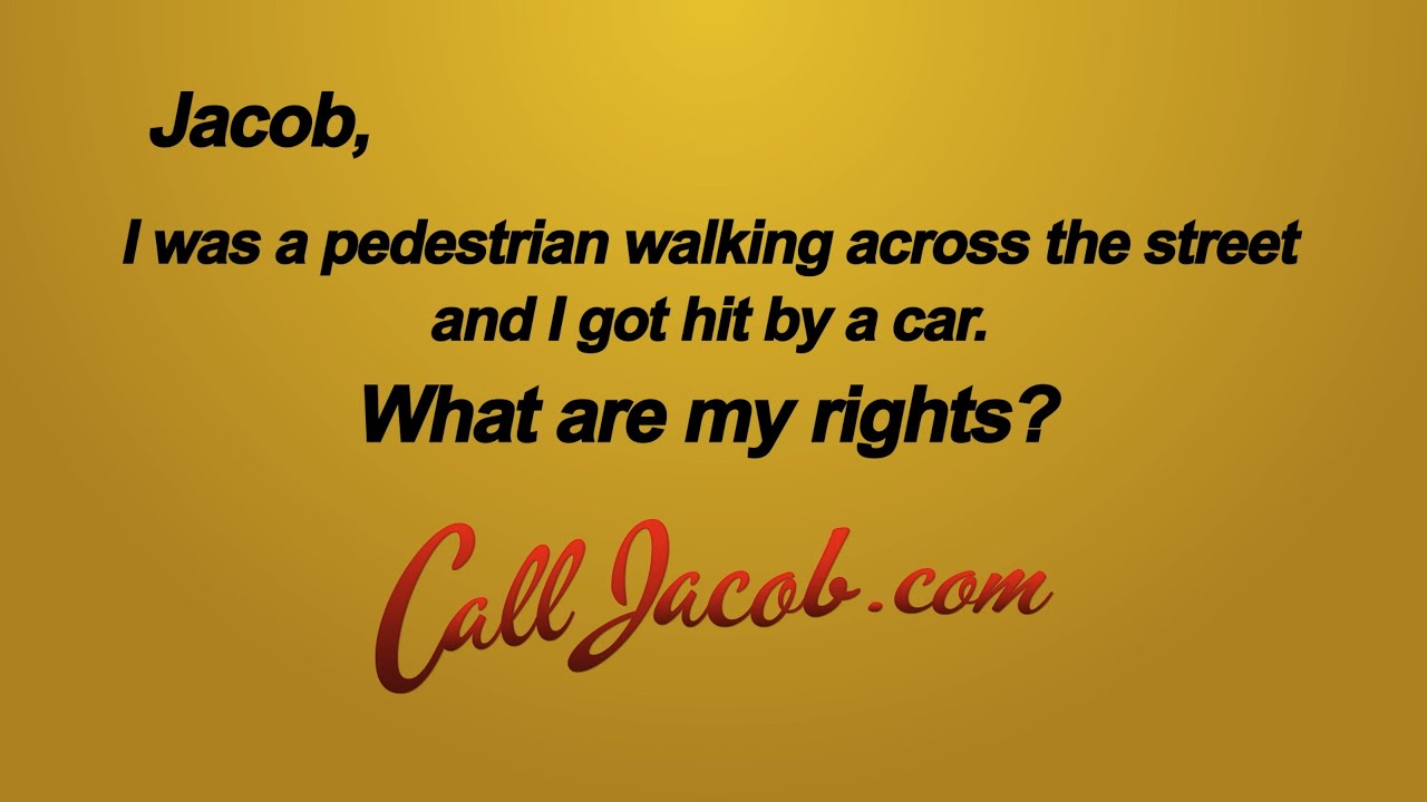 What Are My Rights as a Pedestrian Involved in an Accident? | Q&A | The Law Offices of Jacob Emrani