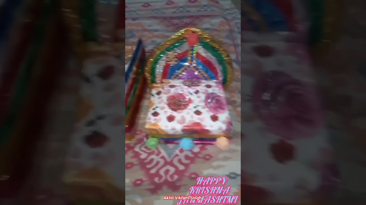 Shri Krishna Throne I have made this throne. 