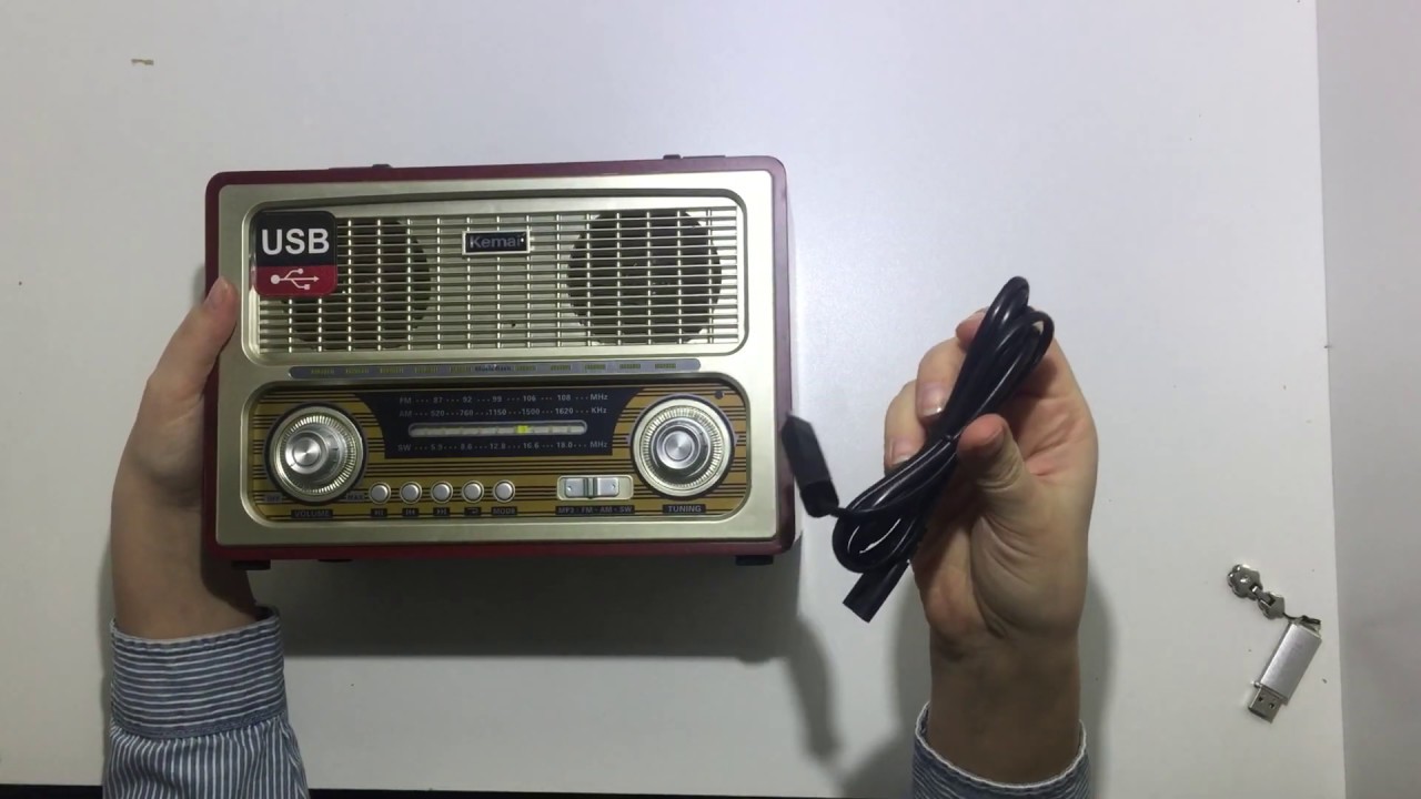 Радиоприемник Ретро KEMAI MD 1800 Bluetooth