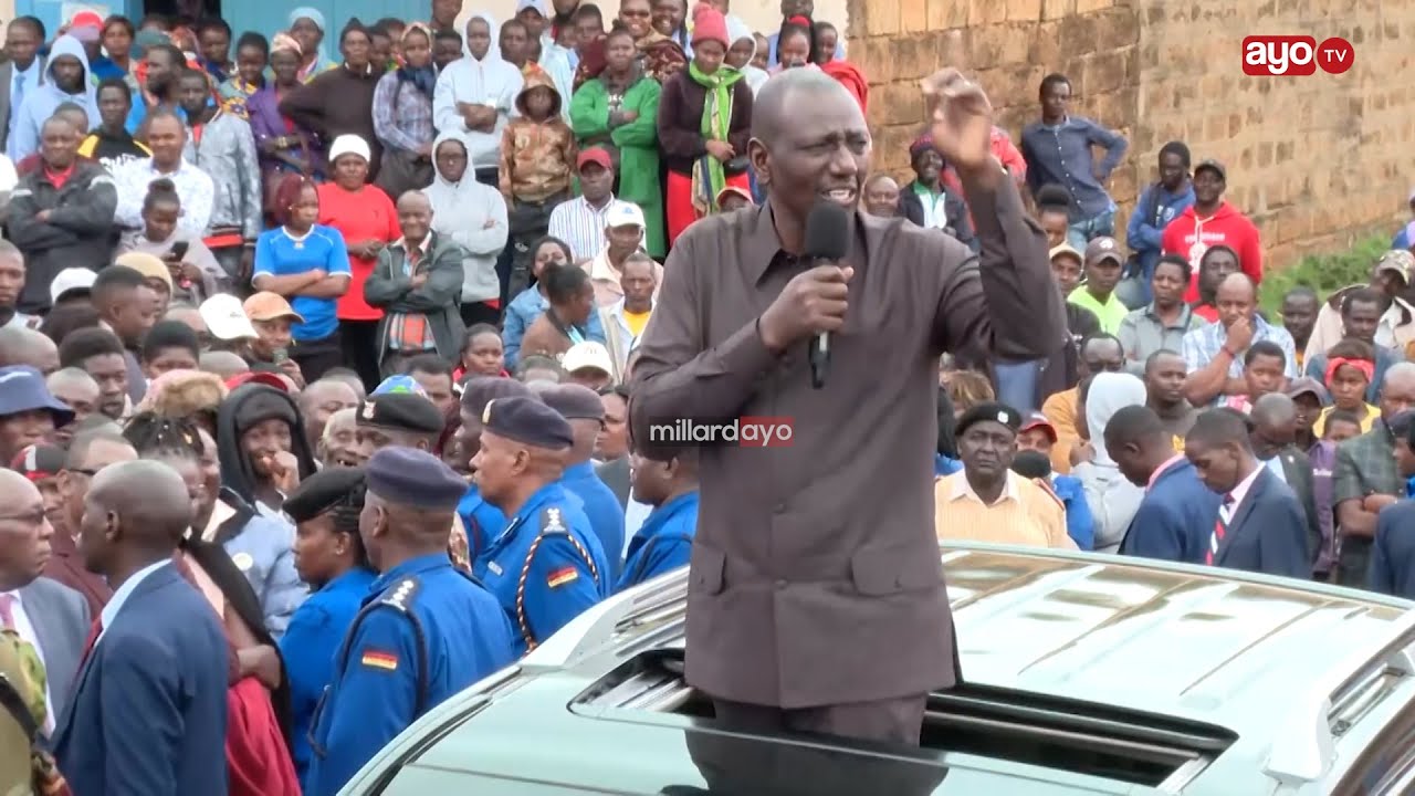 RAIS RUTO ATOA TAMKO MAANDAMANO YA KENYA LEO 