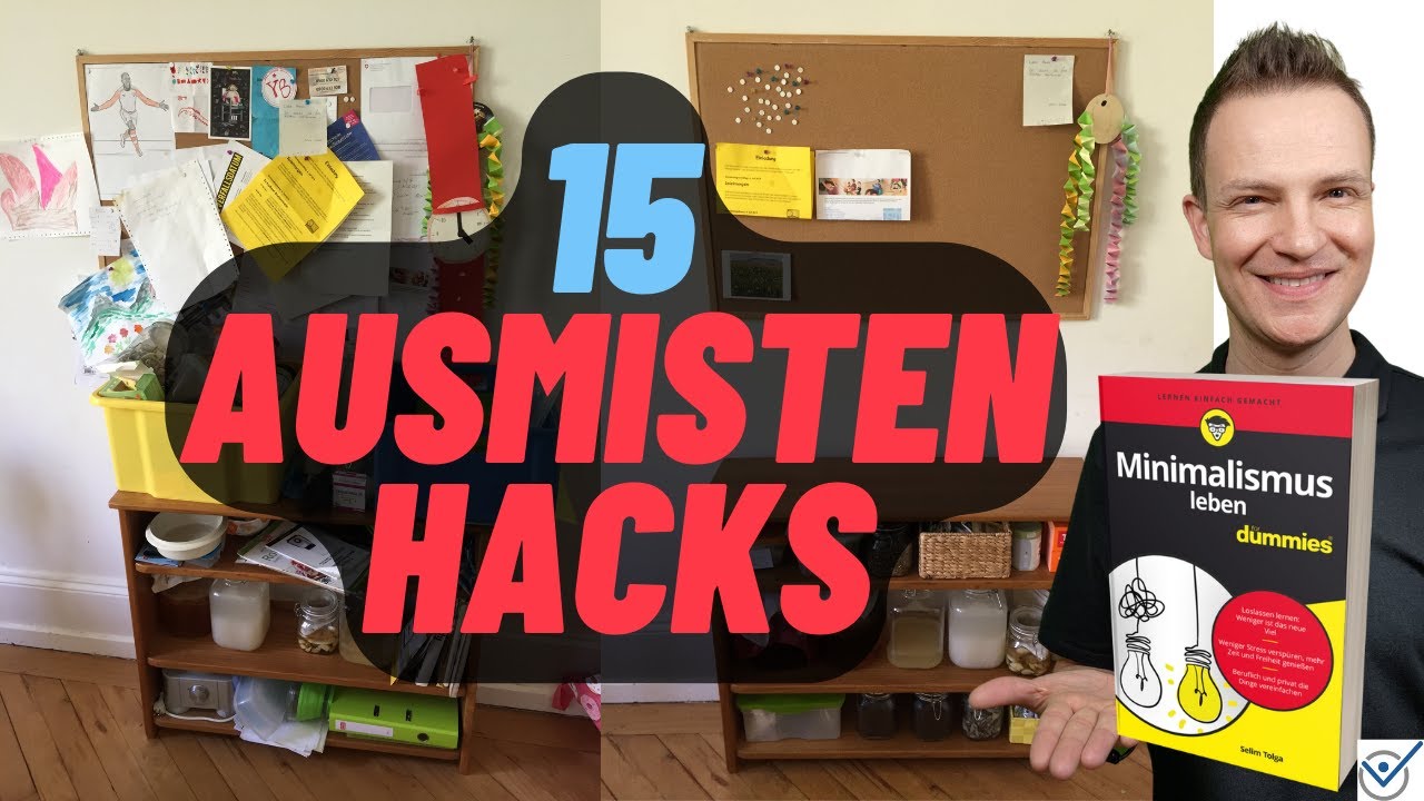 15 Entrümpeln Tipps und Tricks Ausmisten Minimalismus