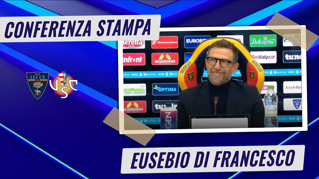 Conferenza stampa | Di Francesco dopo Lecce-Cremonese 08/03/2026