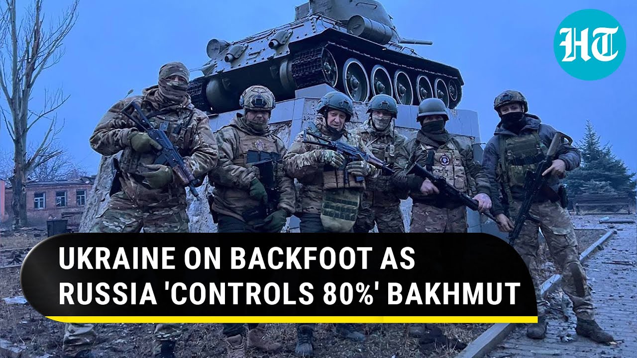 Russia 'gains ground in 80%' Bakhmut; Wagner parades captured U.S. armoured vehicle | Watch