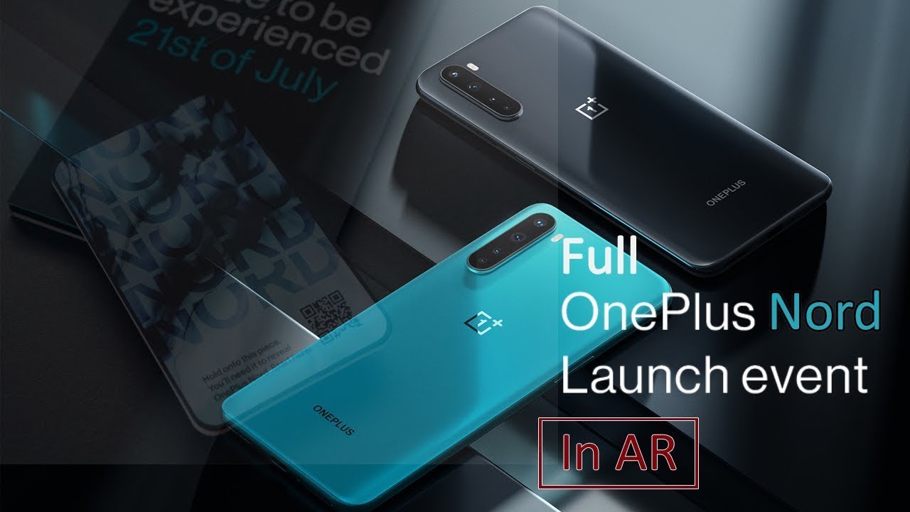 OnePlus Nord AR launch event in 5 minutes