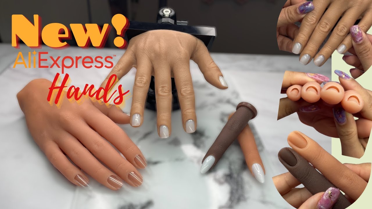 DID I JUST FIND THE BEST PRACTICE HANDS & FINGERS ON ALIEXPRESS 😱 ?!| NAIL ARCHITECT