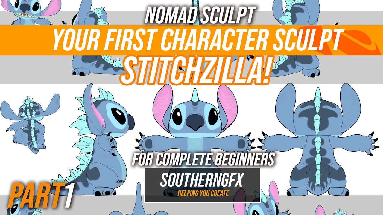 Nomad Sculpt for Beginners YOUTUBE (2025 ) 1.95  PART  1