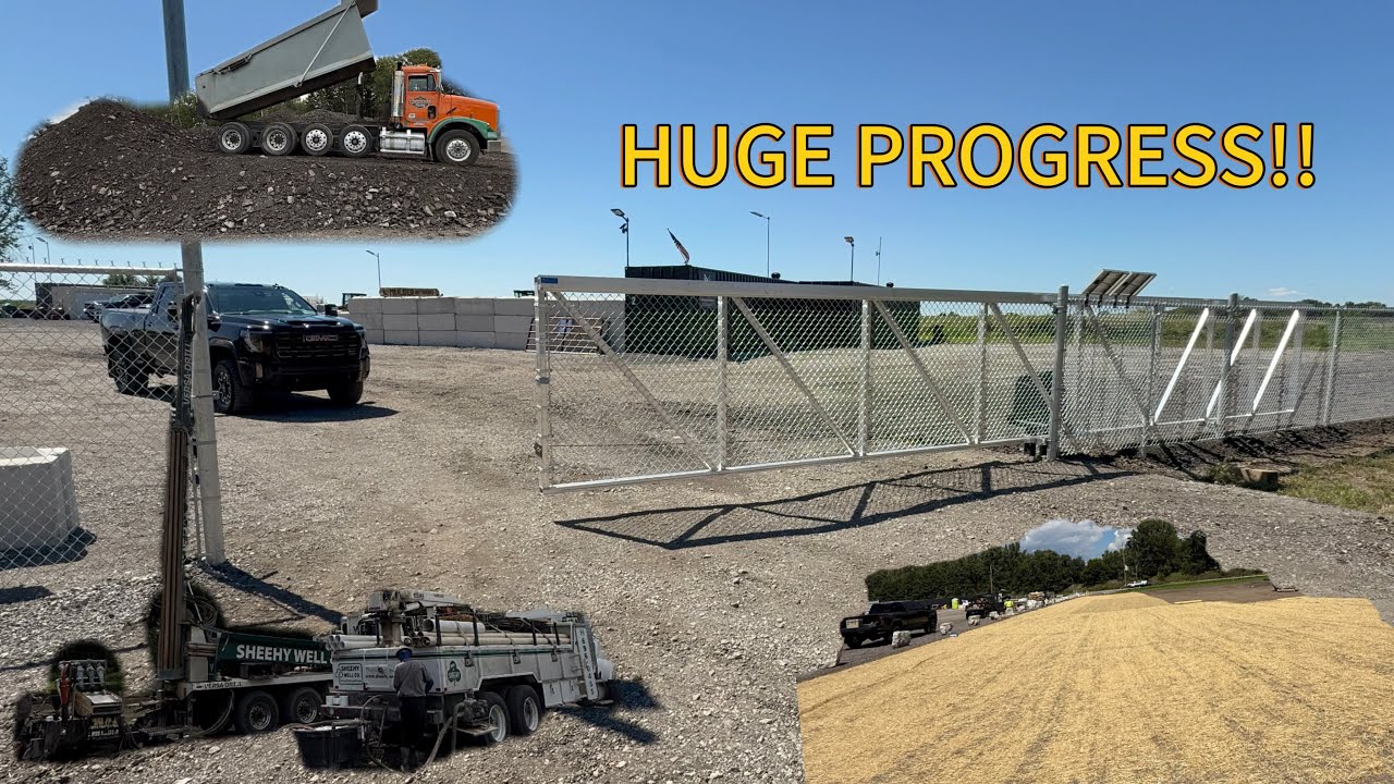 Solar Powered Gate, Well, Seeding, and More Millings! | Building the Mulder Headquarters | Part 19 
