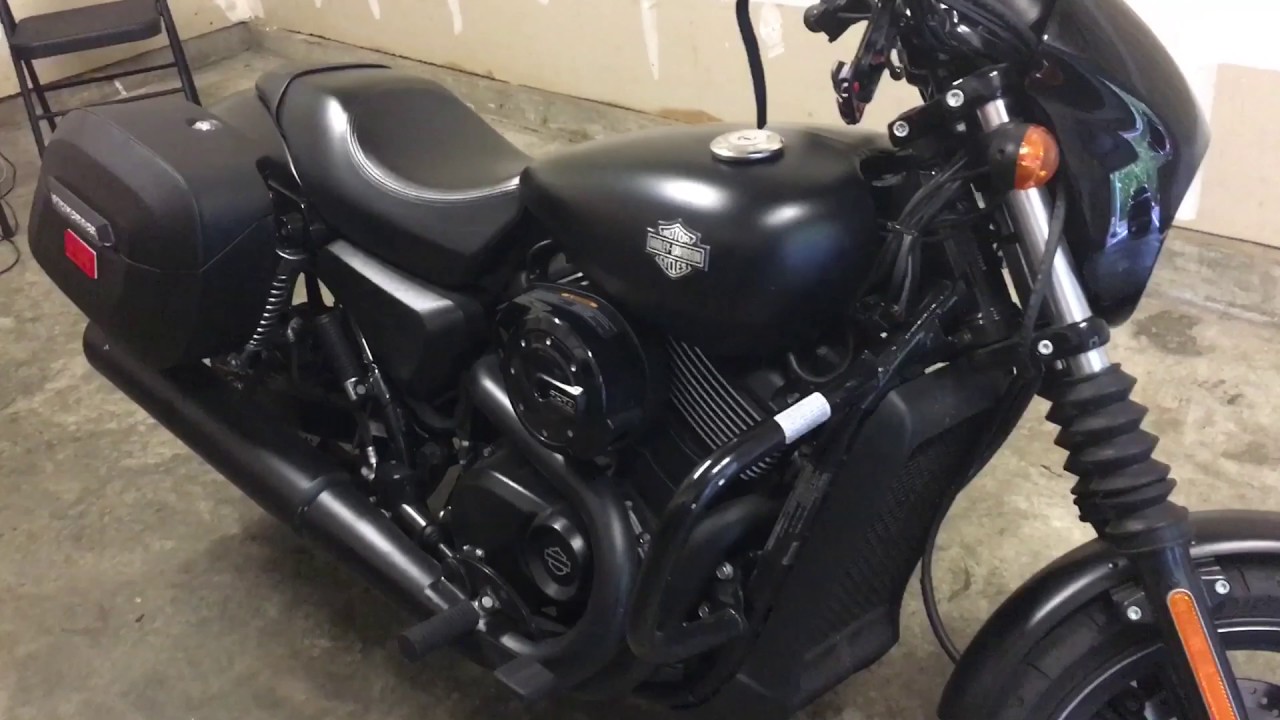 Installing Viking Bags on a 2015 Harley Davidson Street 750 