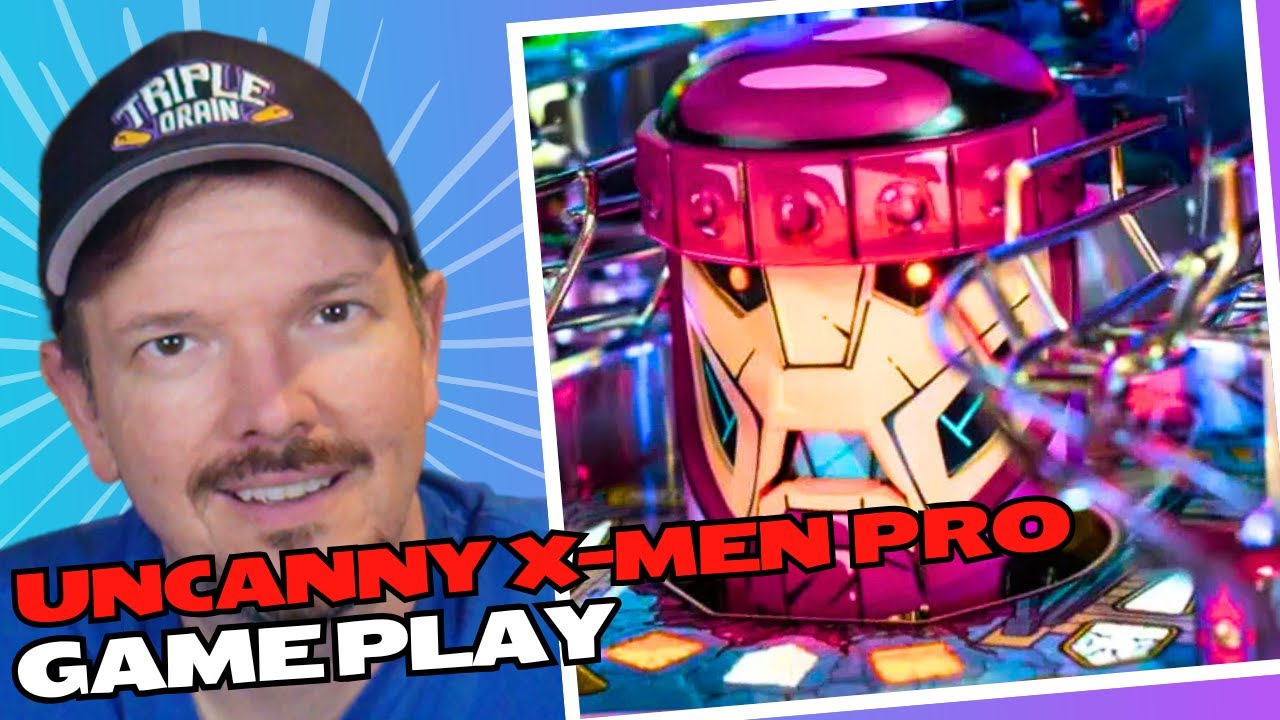 Stern Pinball Uncanny X Men Pro Gameplay