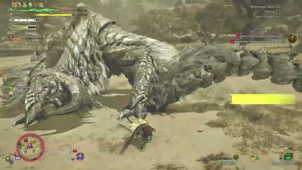 learning ls in 3 hunts (Monster Hunter Wilds)