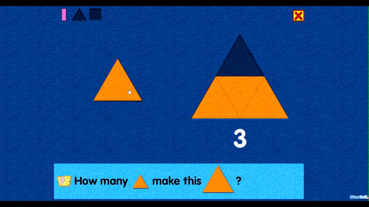 Make shapes game