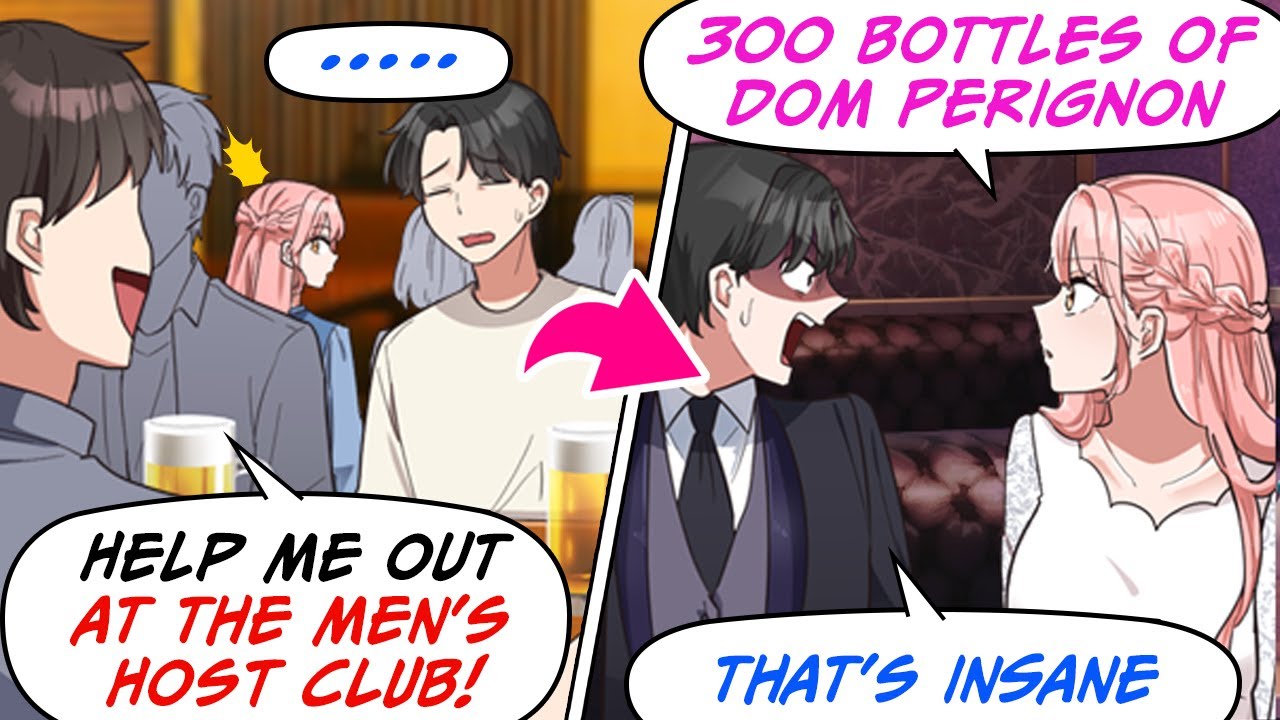 [Manga Dub] I worked at a host club, then the CEO's Daughter ordered 100 bottles...!? [RomCom]