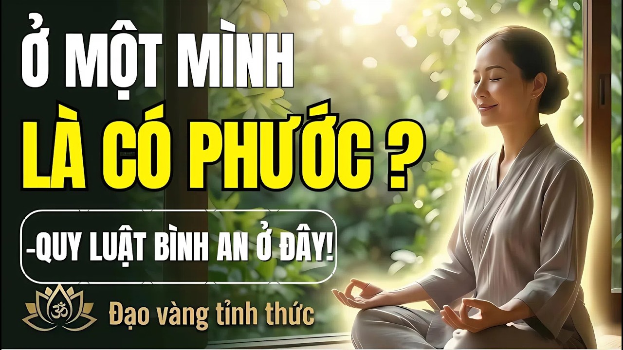 Tại Sao Người Càng Có Phước Càng Thích Ở Một Mình: Bí Mật 'Từ Trường Bình An' Mà Thế Gian Khó Hiểu!