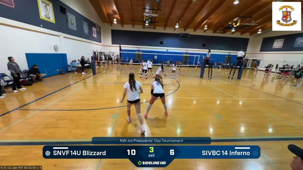 SNVF 14U Blizzard vs. SIVBC 14 Inferno (2026.02.15)