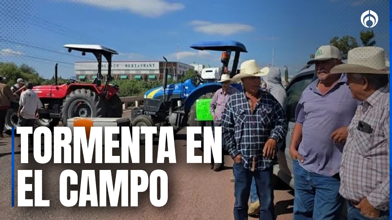 Productores agr&iacute;colas exigen apoyo ante crisis en el campo mexicano