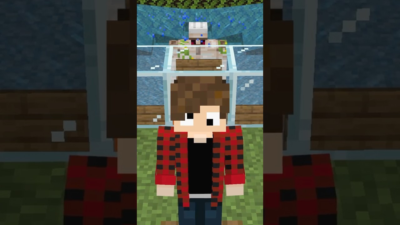 The ULTIMATE Iron Farm Minecraft Bedrock 1.21 (2025)  #minecraft #mctutorial #1upmc