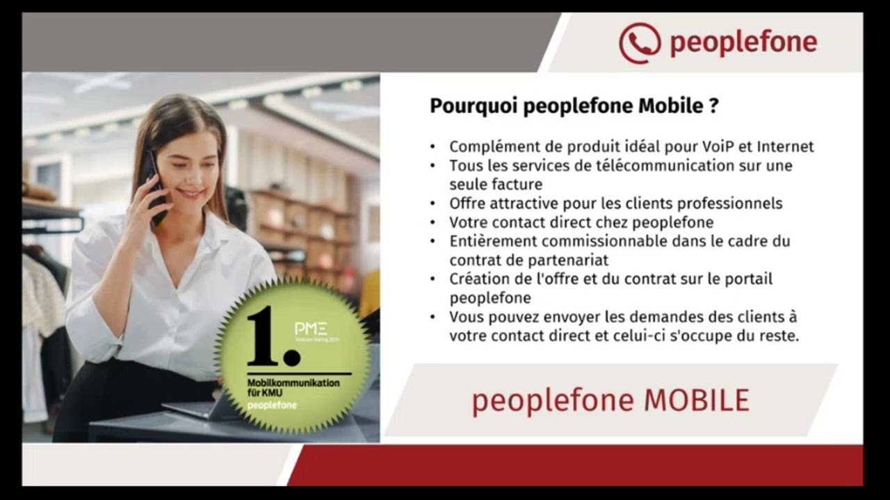 peoplefone EXPERT-TALK - peoplefone MOBILE (en français)