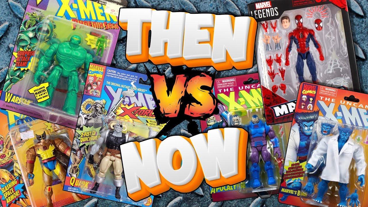 Marvel Evolution from 90's Toy Biz to Today!