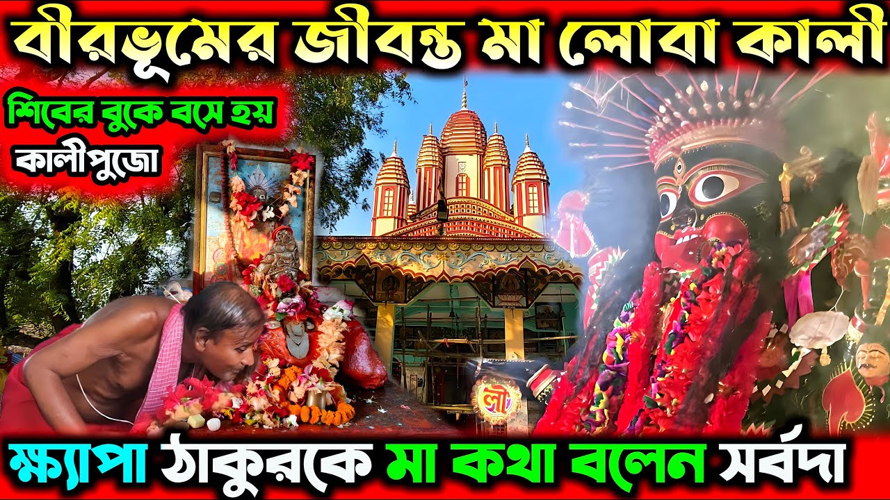 বীরভূমের জীবন্ত মা | Loba kali puja | Kali Puja 2025 | #loba #maakali #kalipuja2025