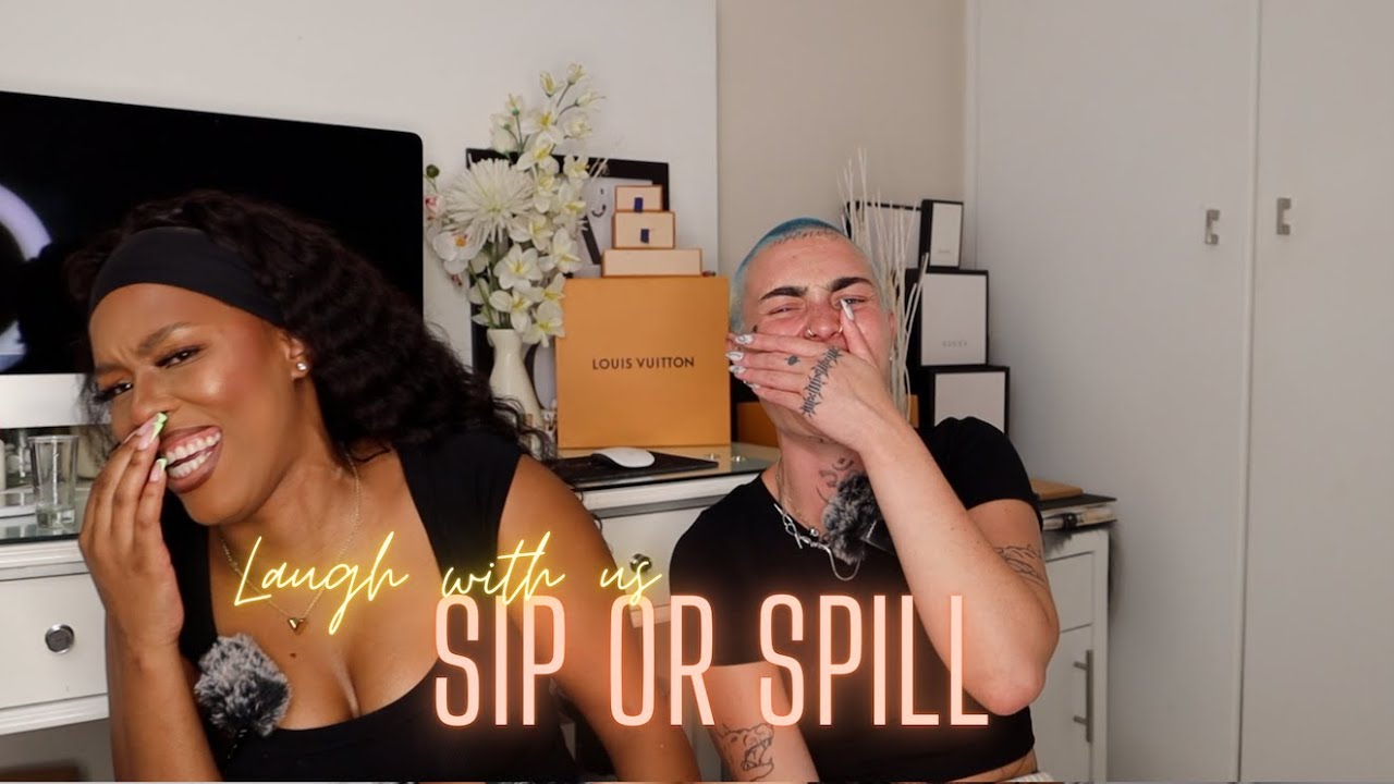 #Vlogmas: Sip or Spill and it has never been SPICIER! 🌶🔥 | Sit down & chats with King Ash!